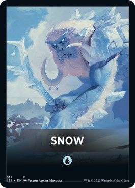 Image of Snow Theme Card [Jumpstart 2022 Front Cards]