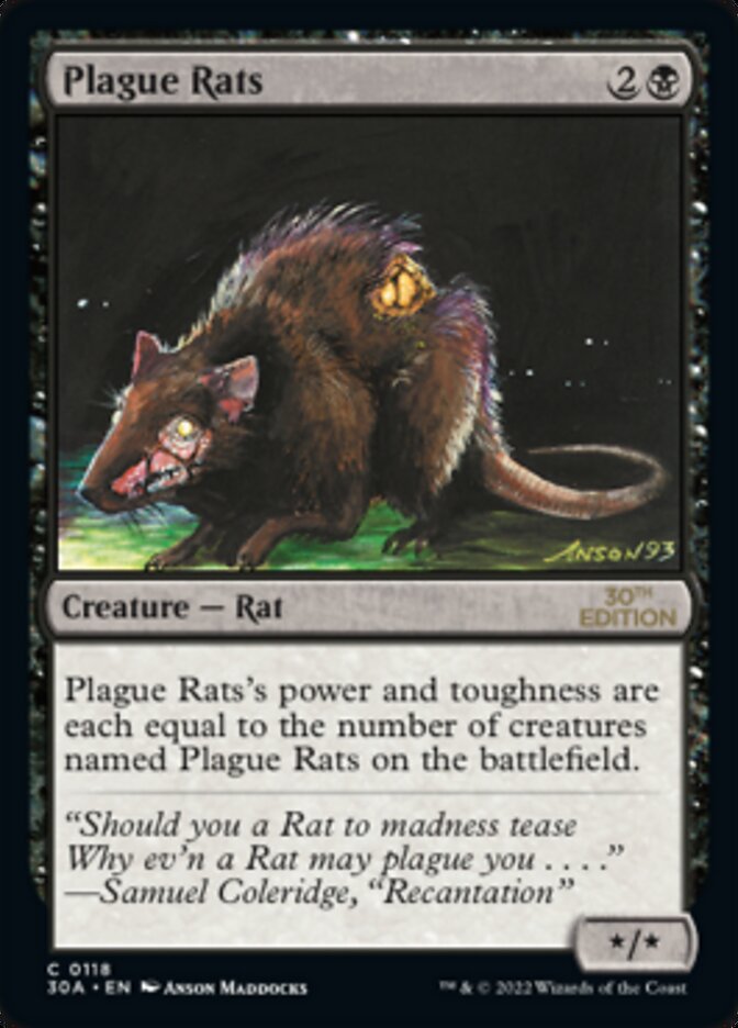 Image of Plague Rats [30th Anniversary Edition]