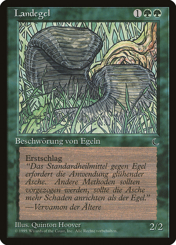 Image of Land Leeches (German) - 
