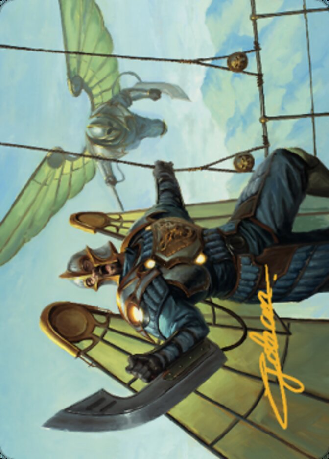 Image of Air Marshal Art Card (Gold-Stamped Signature) [The Brothers' War Art Series]
