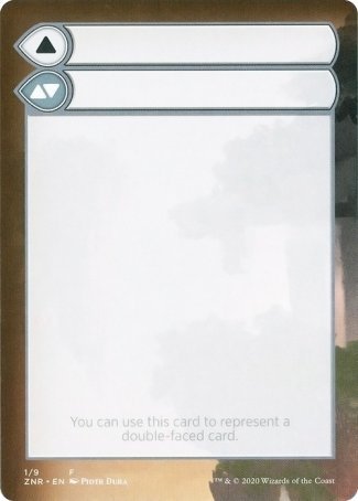 Image of Helper Card (1/9) [Zendikar Rising Tokens]
