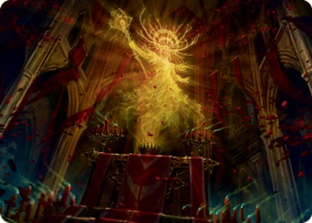 Image of Katilda, Dawnhart Martyr Art Card [Innistrad: Crimson Vow Art Series]