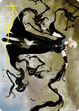 Image of Shadewing Laureate Art Card (Gold-Stamped Signature) [Strixhaven: School of Mages Art Series]
