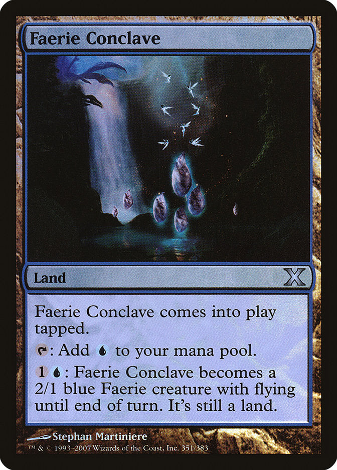 Image of Faerie Conclave (Premium Foil) [Tenth Edition]