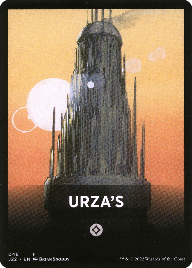 Image of Urza's Theme Card [Jumpstart 2022 Front Cards]