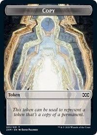 Image of Copy // Human Soldier Double-Sided Token [Double Masters Tokens]