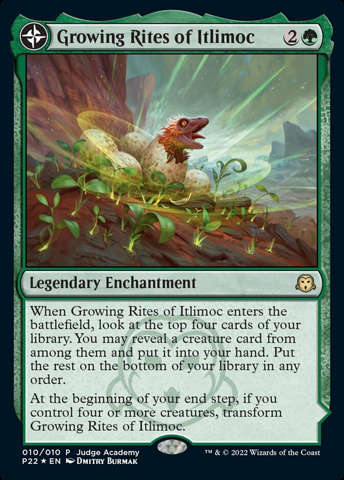 Image of Growing Rites of Itlimoc // Itlimoc, Cradle of the Sun [Judge Gift Cards 2022]