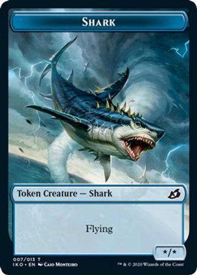 Image of Pegasus // Shark Double-Sided Token [Challenger Decks 2021 Tokens]