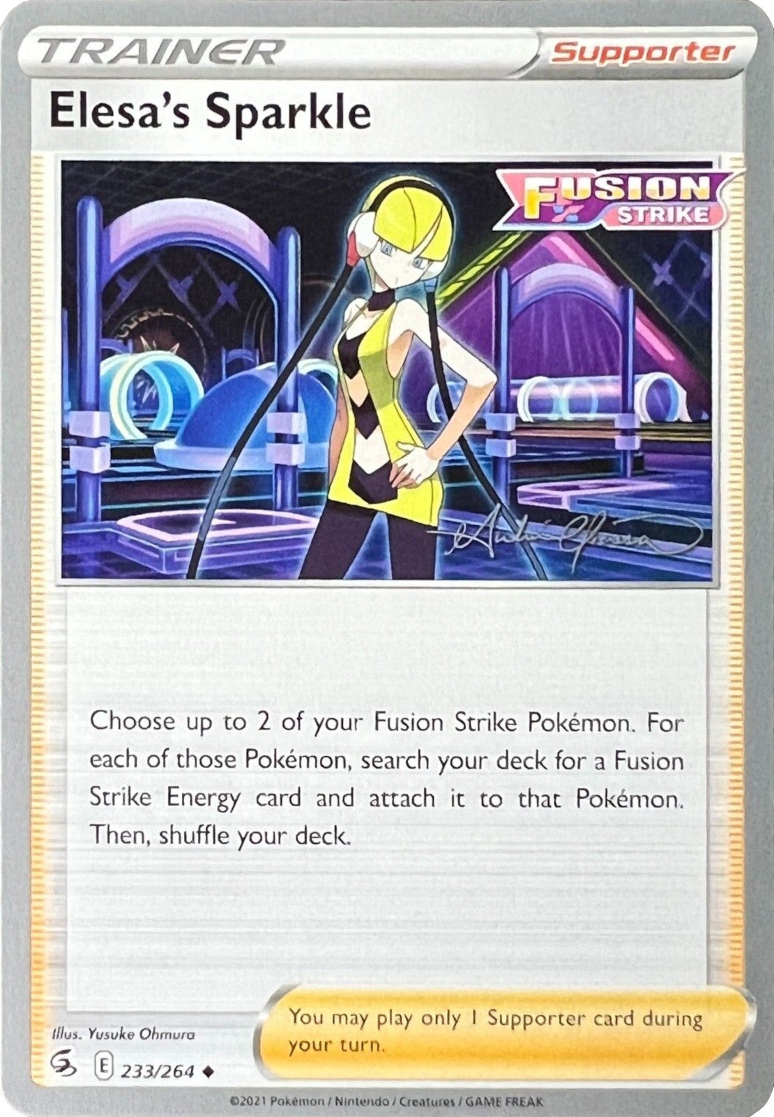 Image of Elesa's Sparkle (233/264) (The Shape of Mew - Andre Chiasson) [World Championships 2022]