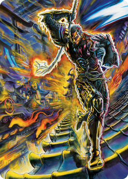 Image of Kaito Shizuki 2 Art Card [Kamigawa: Neon Dynasty Art Series]