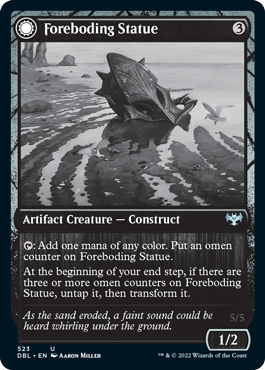 Image of Foreboding Statue // Forsaken Thresher [Innistrad: Double Feature]