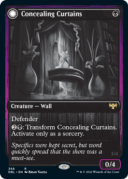 Image of Concealing Curtains // Revealing Eye [Innistrad: Double Feature]