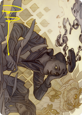 Image of Go Blank Art Card (Gold-Stamped Signature) [Strixhaven: School of Mages Art Series]