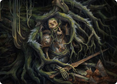 Image of Retrieve Art Card [Innistrad: Crimson Vow Art Series]