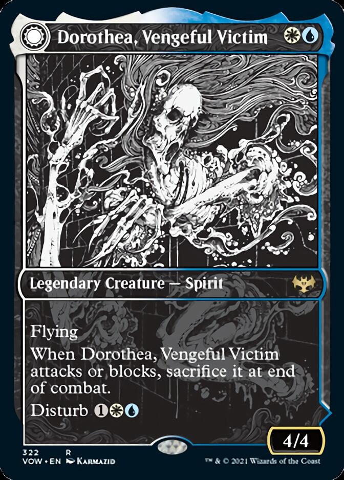 Image of Dorothea, Vengeful Victim // Dorothea's Retribution (Showcase Eternal Night) [Innistrad: Crimson Vow]