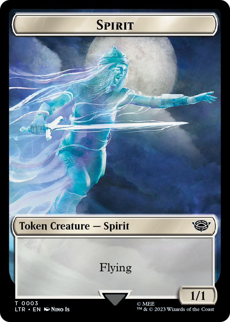 Image of Food (09) // Spirit Double-Sided Token [The Lord of the Rings: Tales of Middle-Earth Tokens]