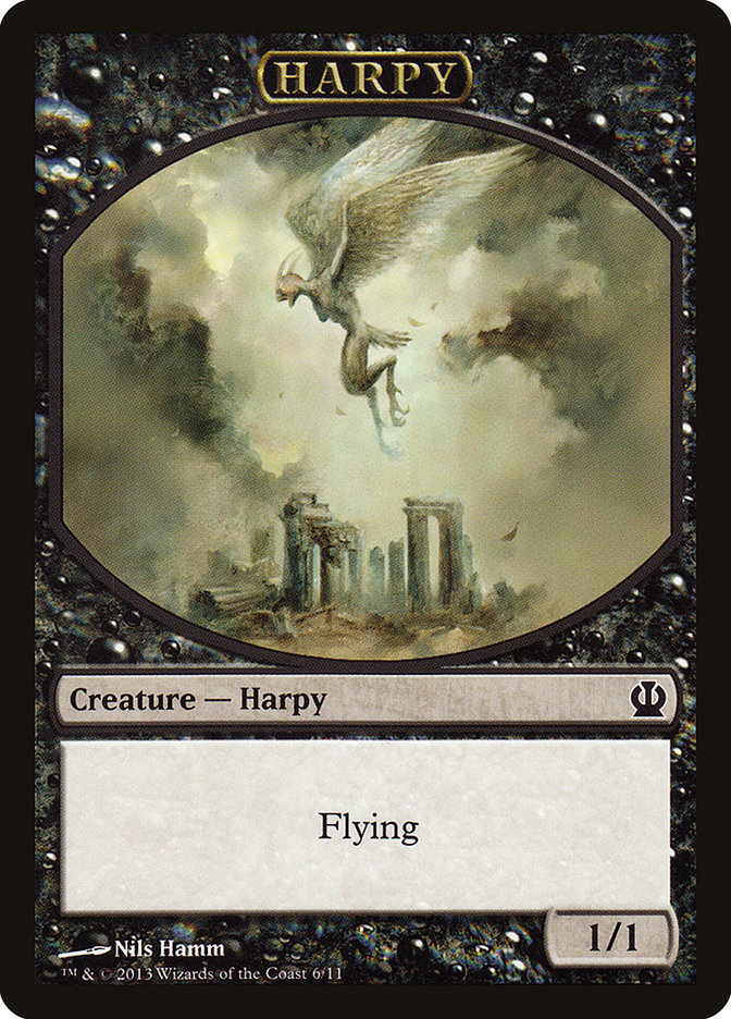 Harpy Token [Theros Tokens]