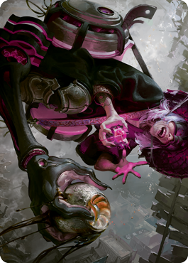 Image of Undercity Scrounger Art Card [Kamigawa: Neon Dynasty Art Series]