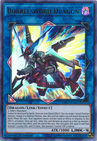 Borrelsword Dragon [MP19-EN097] Ultra Rare