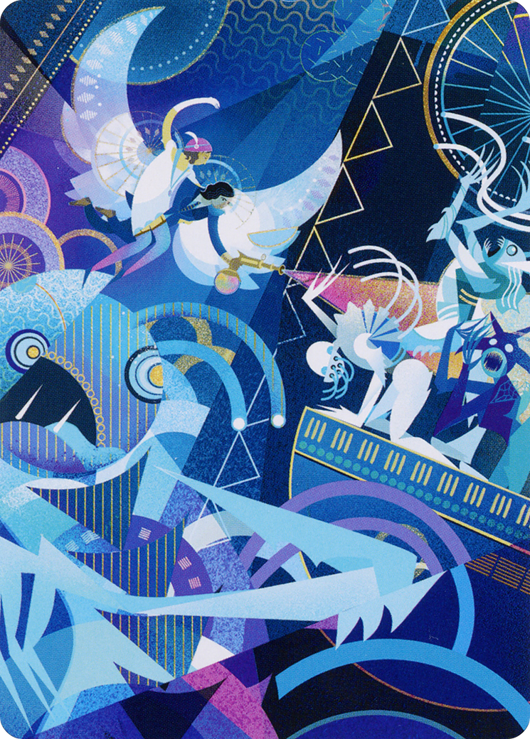 Image of Errant and Giada Art Card [March of the Machine Art Series]