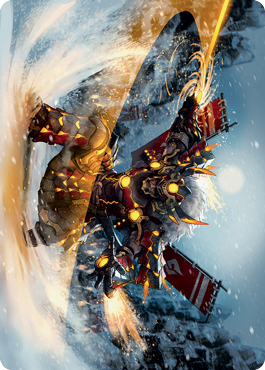 Image of Asari Captain Art Card [Kamigawa: Neon Dynasty Art Series]