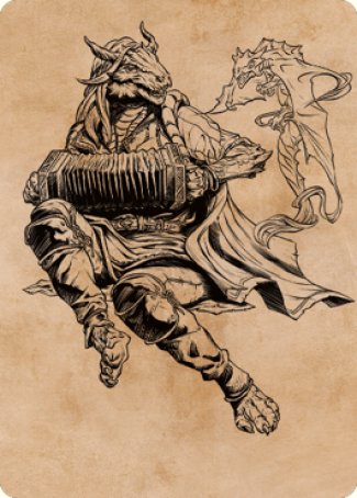 Image of Korlessa, Scale Singer Art Card [Commander Legends: Battle for Baldur's Gate Art Series]