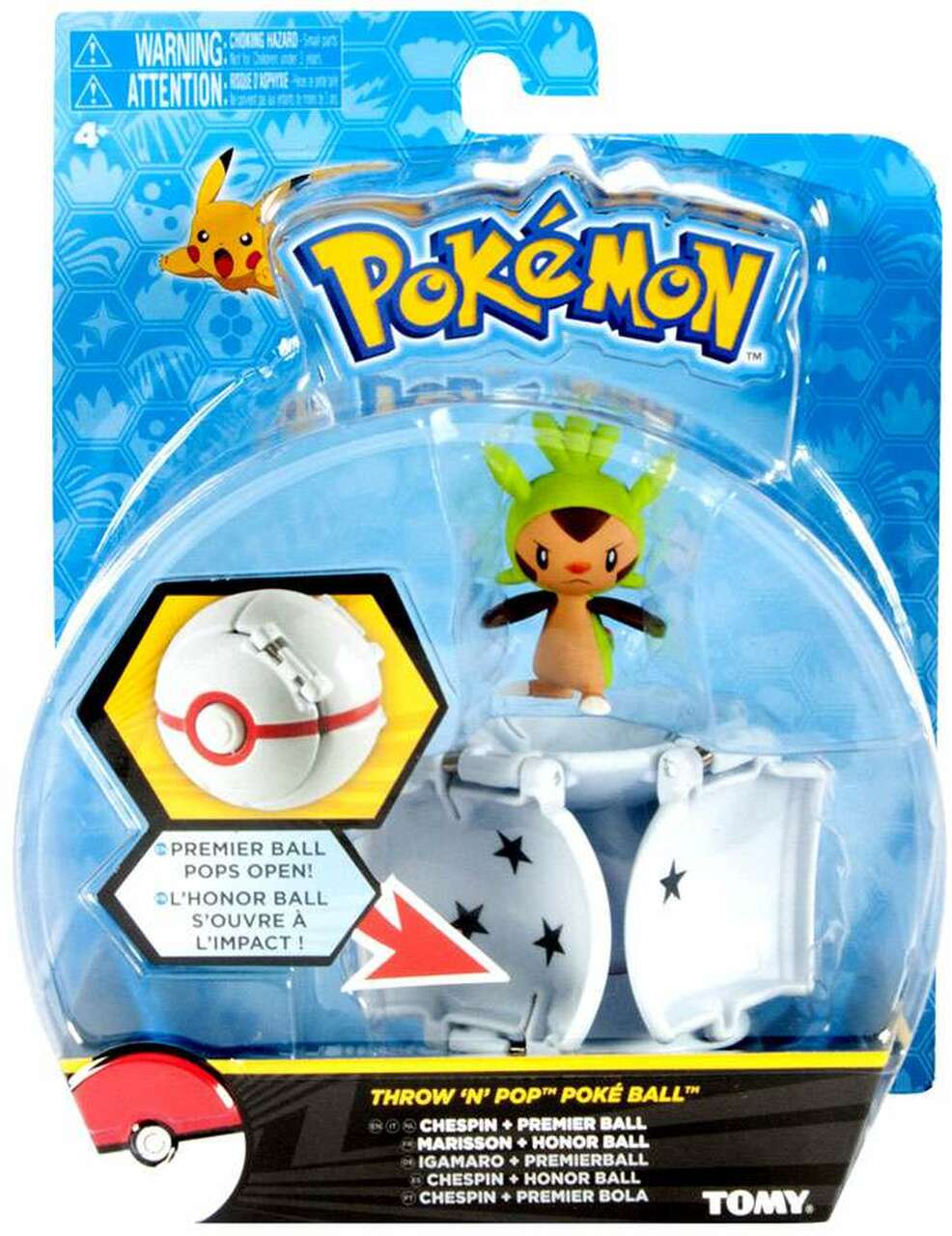 Image of Chespin + Premier Ball Figure