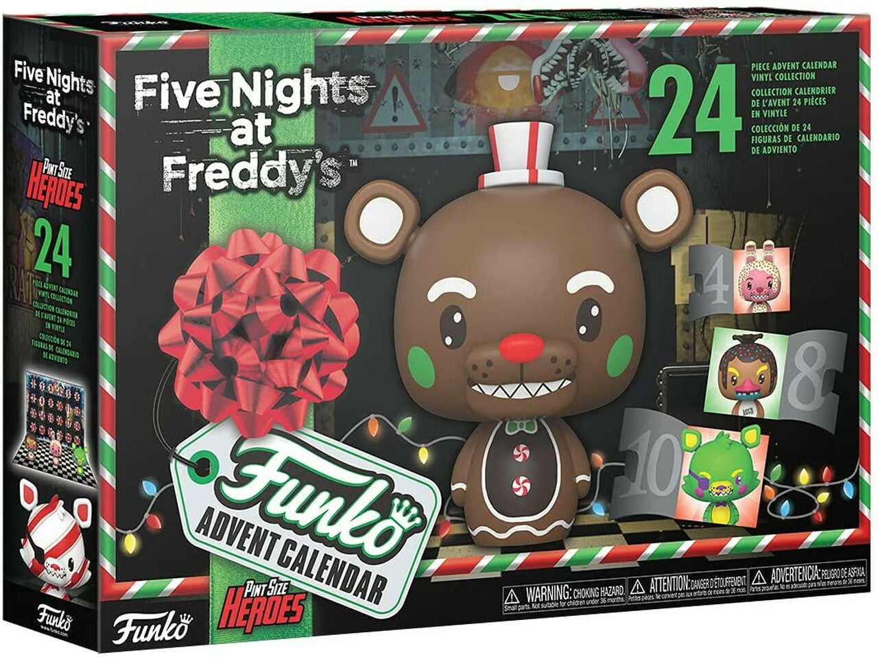 Image of Five Night's At Freddy's Blacklight Advent Calendar (2021)