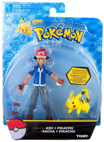 Ash + Pikachu Figure