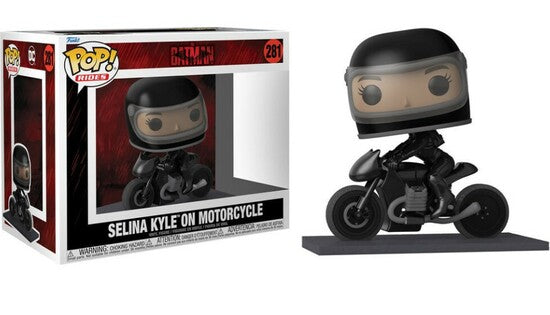 Image of Selina Kyle on Motorcycle (The Batman) #281
