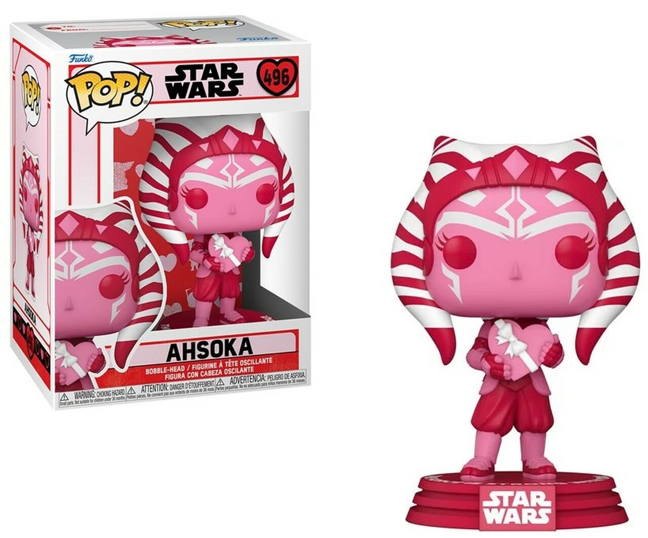 Image of Ahsoka #496 (Pop! Funko Star Wars: Valentines)