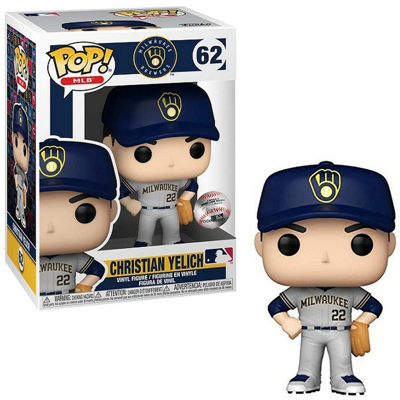 Image of Christian Yelich (Milwaukee Brewers) #62