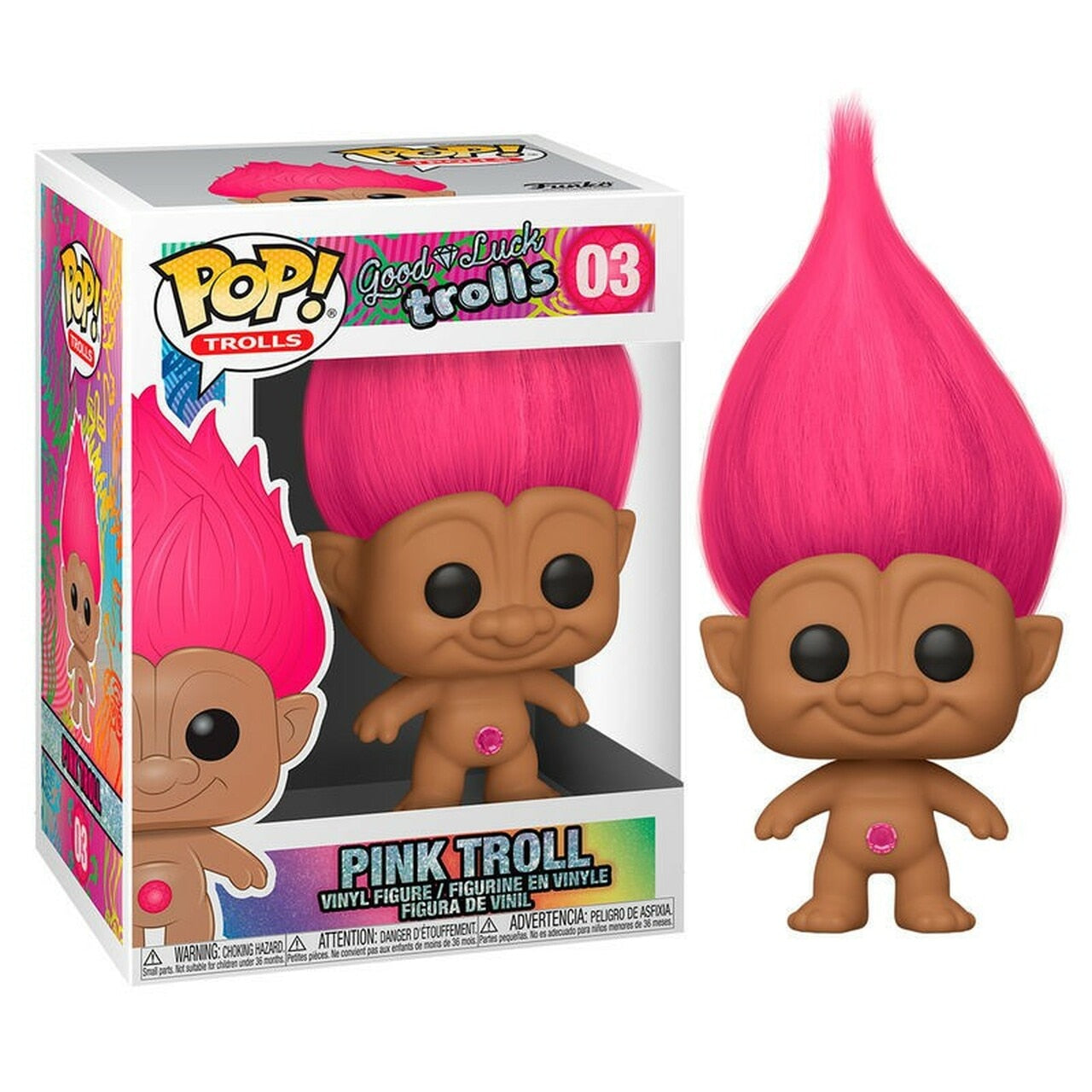 Image of Pink Troll (Good Luck Trolls) #3