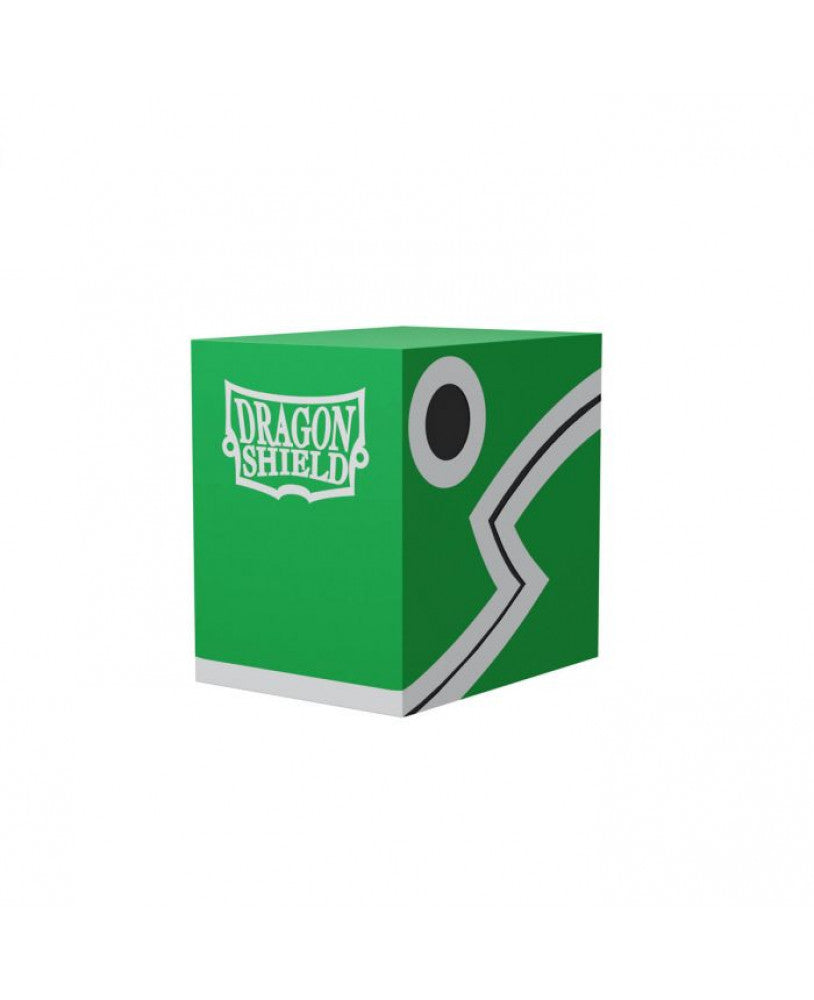 Image of Double Shell Deckbox - Dragon Shield (Green)