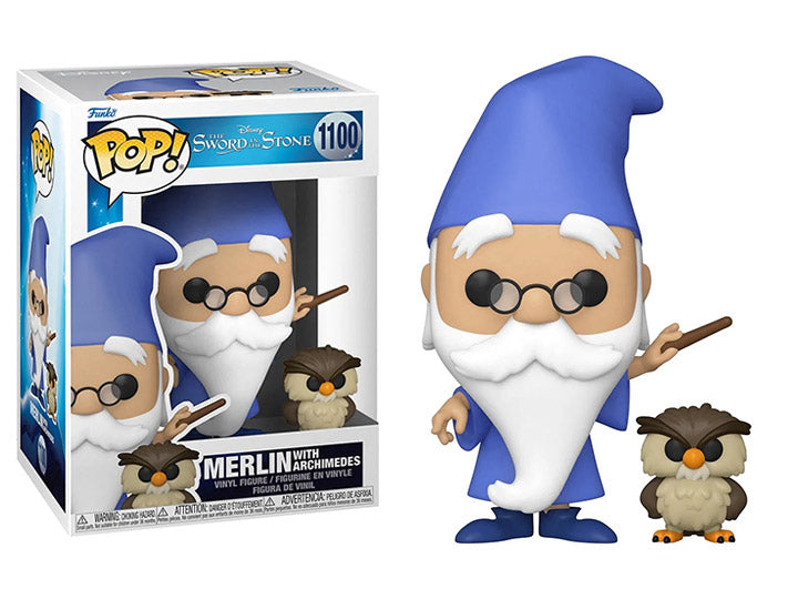 Image of Merlin [with Archimedes] (Disney The Sword in the Stone) #1100