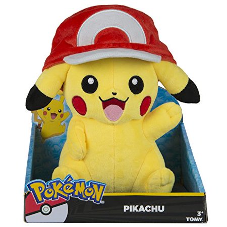 Pikachu (with Ash's Hat) Pokemon Plush