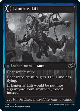 Image of Lantern Bearer // Lanterns' Lift [Innistrad: Double Feature]