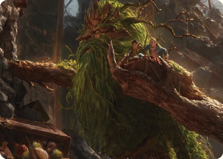 Image of Treebeard, Gracious Host Art Card [The Lord of the Rings: Tales of Middle-earth Art Series]