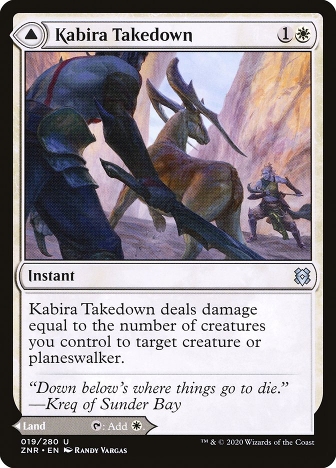 Image of Kabira Takedown // Kabira Plateau [Zendikar Rising]