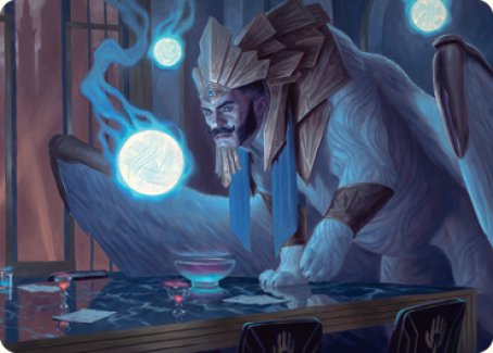 Image of Tivit, Seller of Secrets Art Card [Streets of New Capenna Art Series]