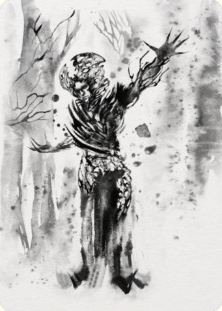 Image of Rustvine Cultivator Art Card [Phyrexia: All Will Be One Art Series]