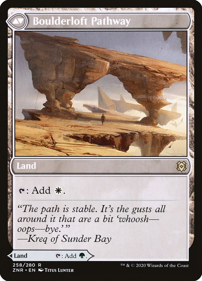 Image of Branchloft Pathway // Boulderloft Pathway [Zendikar Rising]