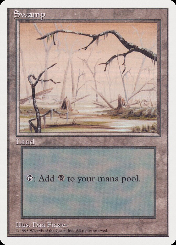 Image of Swamp (Orange Background) [Rivals Quick Start Set]