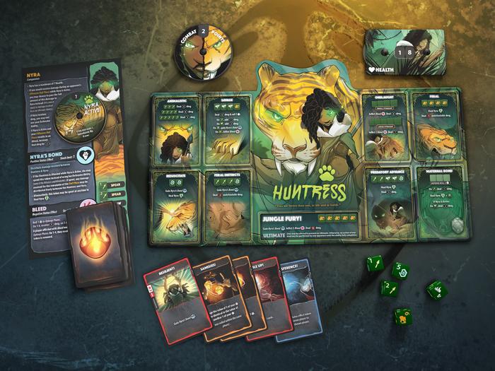 Image of Dice Throne Season 2: Tactician Vs Huntress (Battle 2)