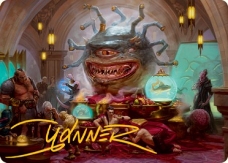 Image of Xanathar, Guild Kingpin Art Card (Gold-Stamped Signature) [Dungeons & Dragons: Adventures in the Forgotten Realms Art Series]