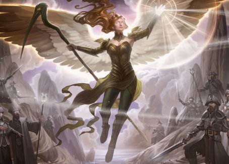 Image of Sigarda's Splendor Art Card [Innistrad: Midnight Hunt Art Series]