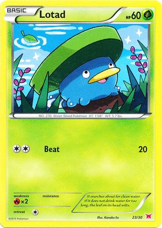 Image of Lotad (23/30) [XY: Trainer Kit 2 - Latias]