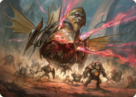 Image of Liberator, Urza's Battlethopter Art Card [The Brothers' War Art Series]