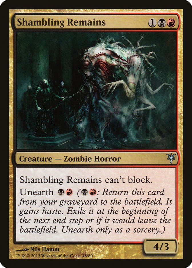 Image of Shambling Remains [Duel Decks: Sorin vs. Tibalt]