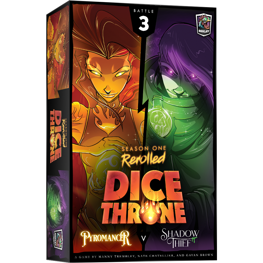 Dice Throne Season 1 Rerolled: Pyromancer Vs Shadow Thief (Battle 3)